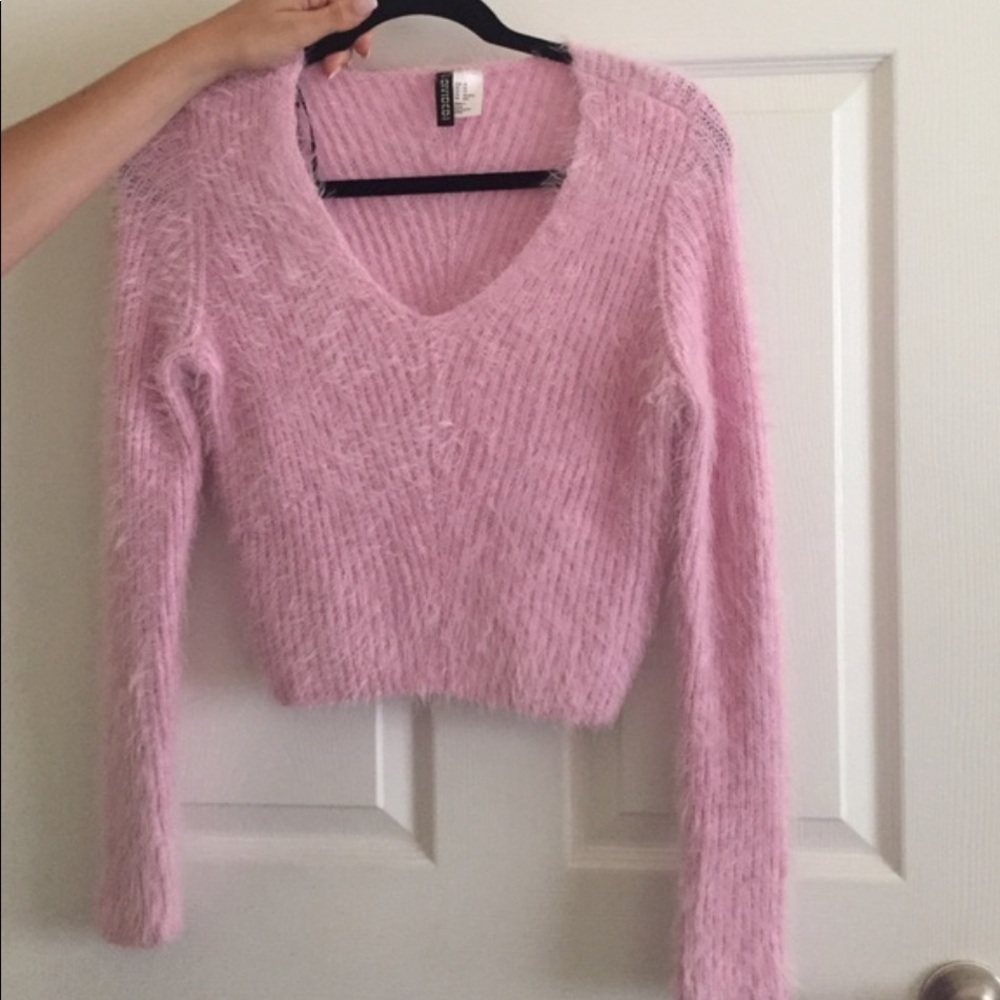 Pink sweater